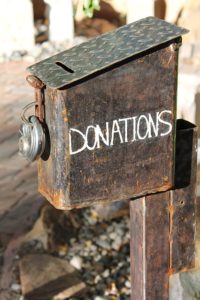charity donation box